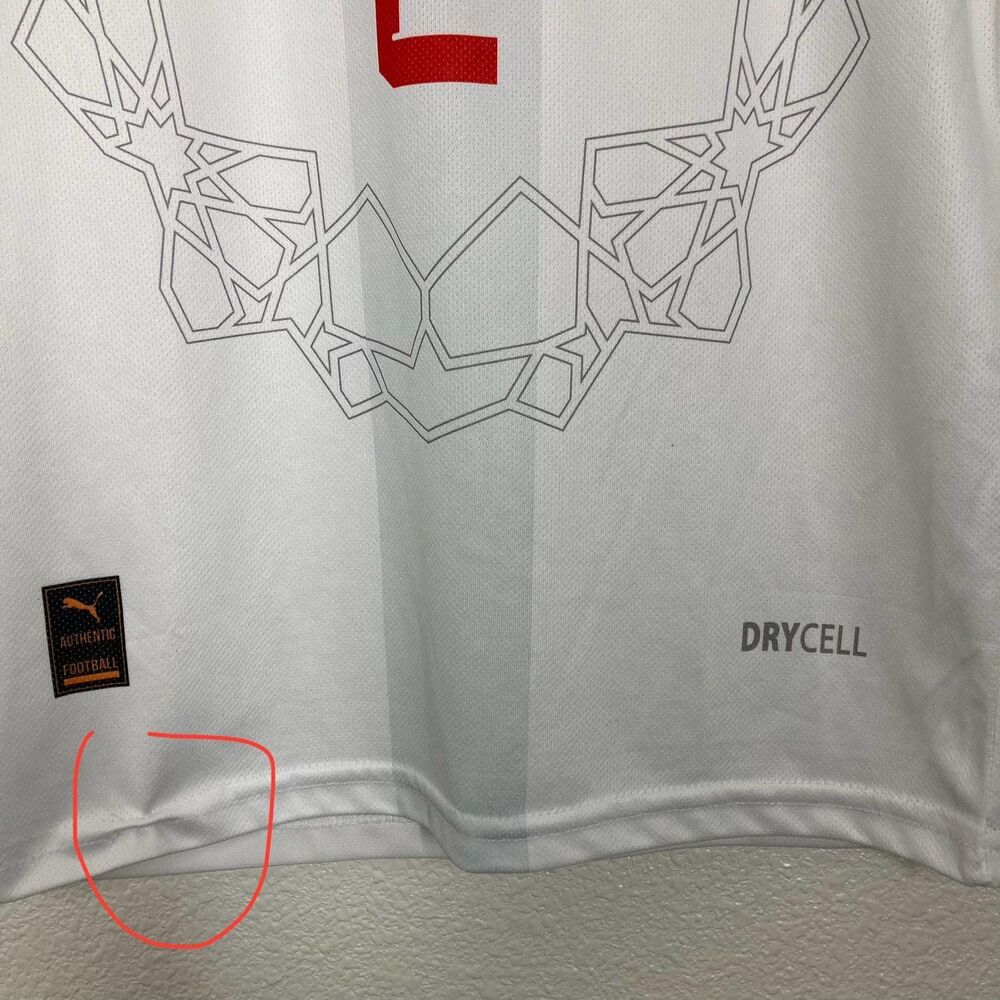 Morocco Soccer Jersey Youth  XL White Puma Hakimi 2 DryCell National Team Home - Picture 11 of 15
